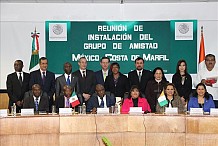 Coopération: le Groupe d’amitié parlementaire ivoiro-mexicain est né à la Chambre des députés de Mexico